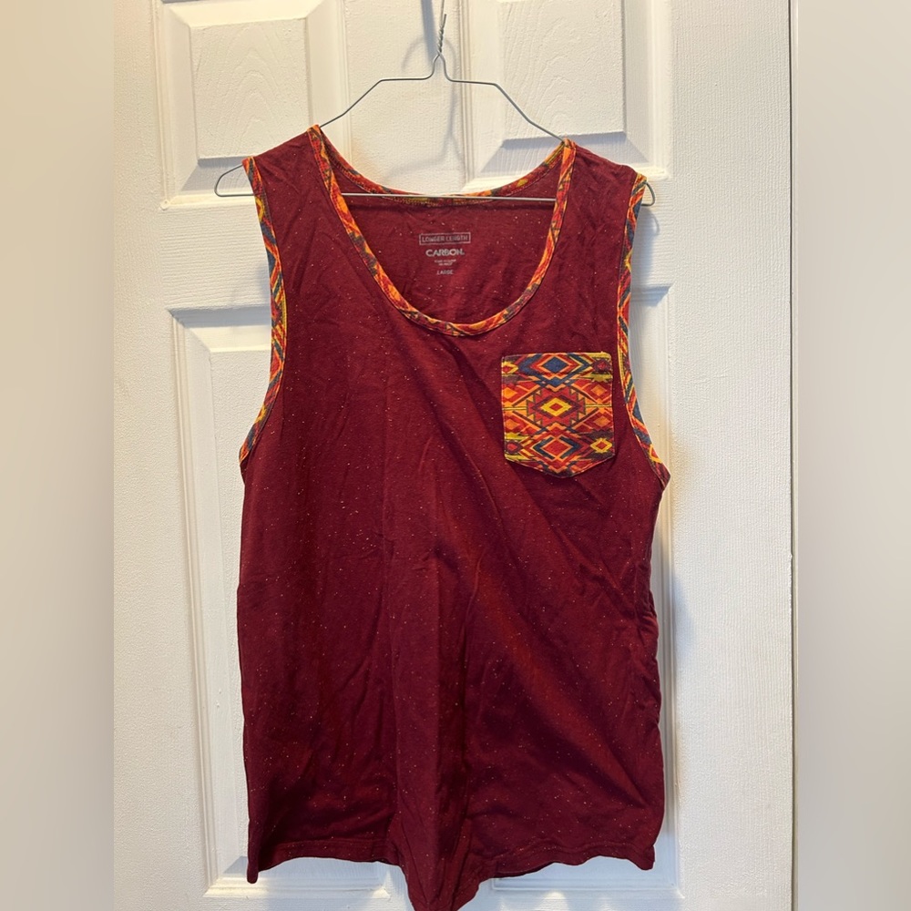 Carbon‎ tank top large